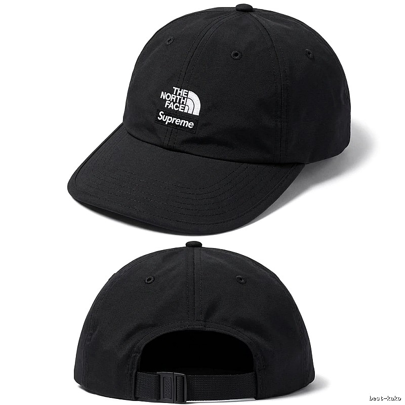 Supreme Co-branded Black Baseball Cap