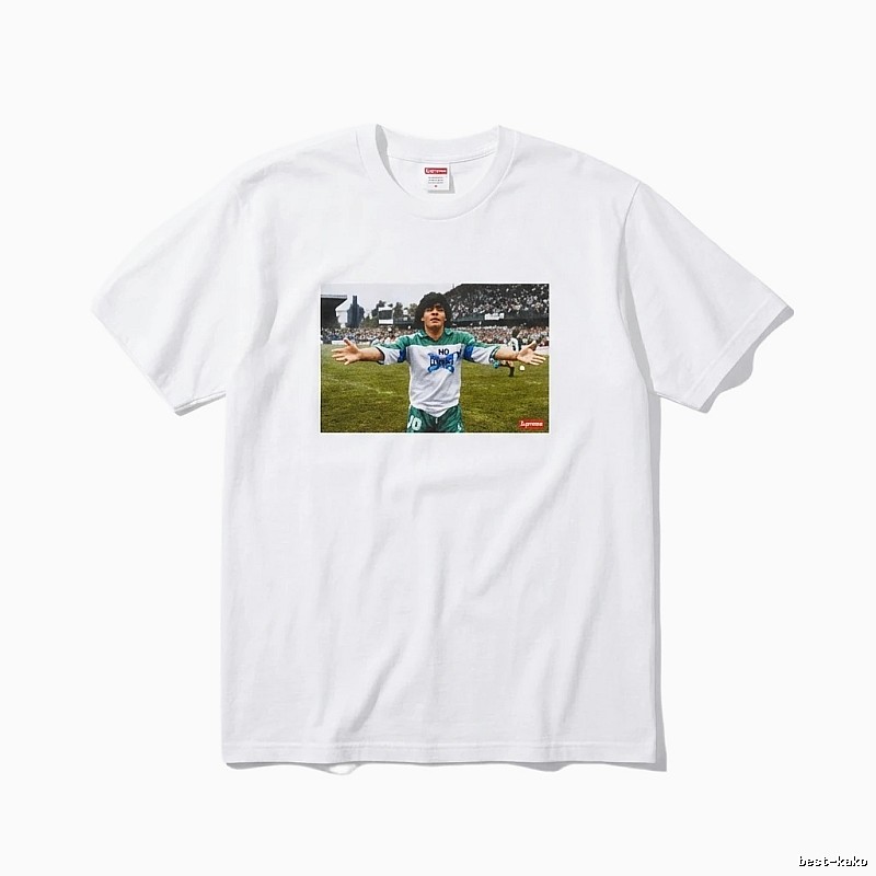 Supreme Maradona Series White T-shirt