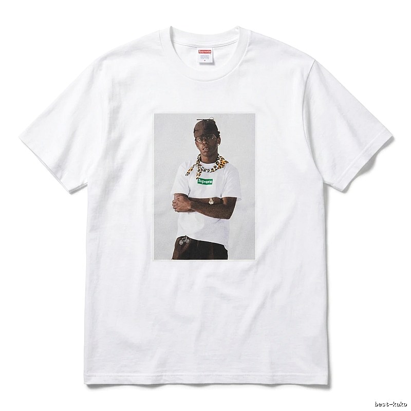 Supreme Portrait Style White T-shirt