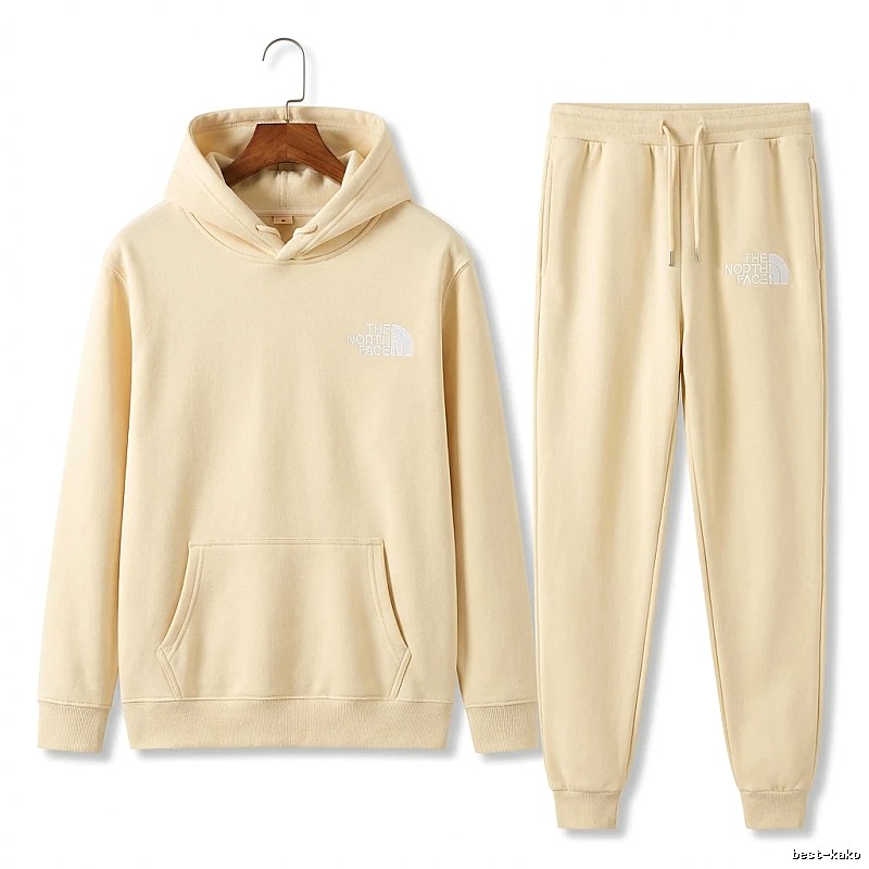 The North Face basic beige series suit