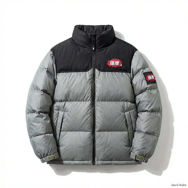 The North Face's strongly recommended Wind Grey Black down jacket