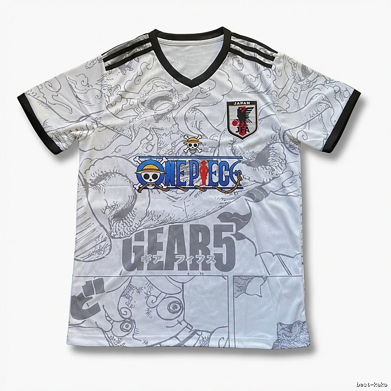 Tokyo Ghoul black-and-white anime-style T-shirt