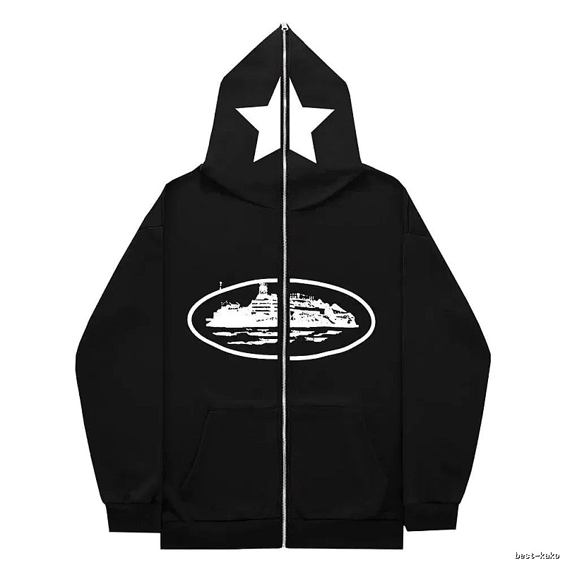 Trapstar Compact Graphic zip hoodie Black Zip Pink for Smart Casual Looks