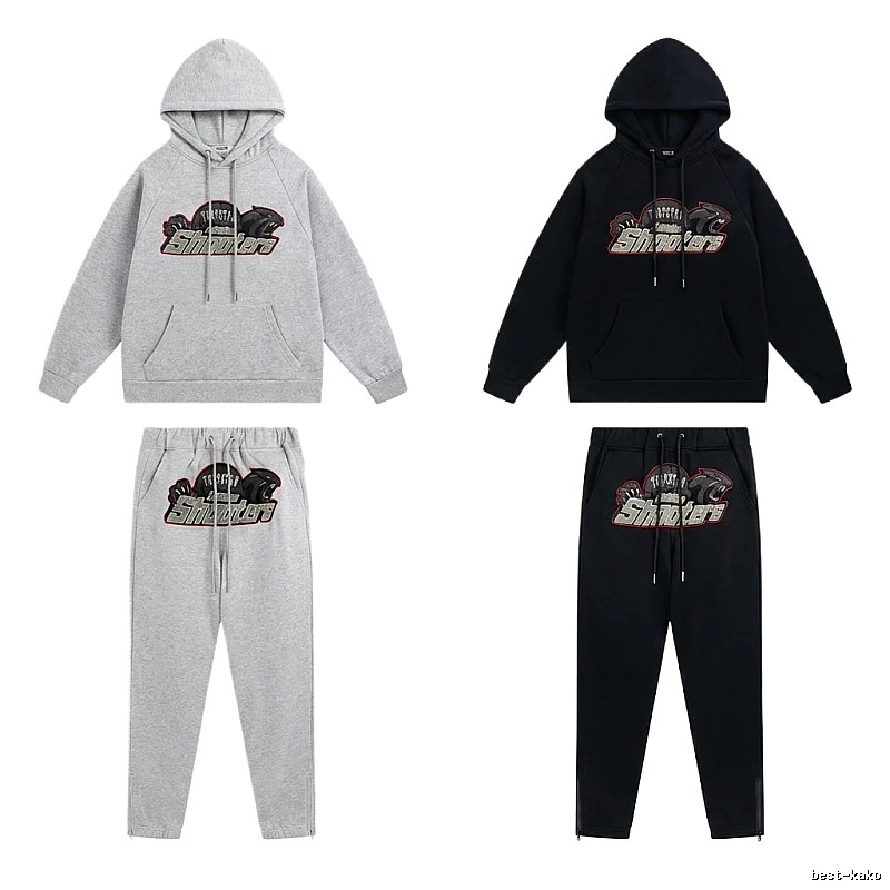 Trapstar sporty grey/black suit set
