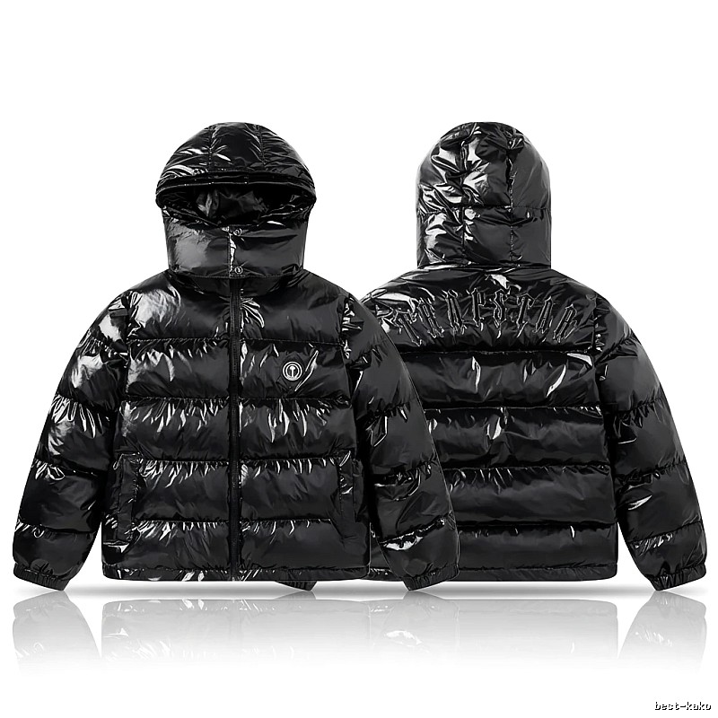 Trapstar Trendy Glossy Black Down Jacket
