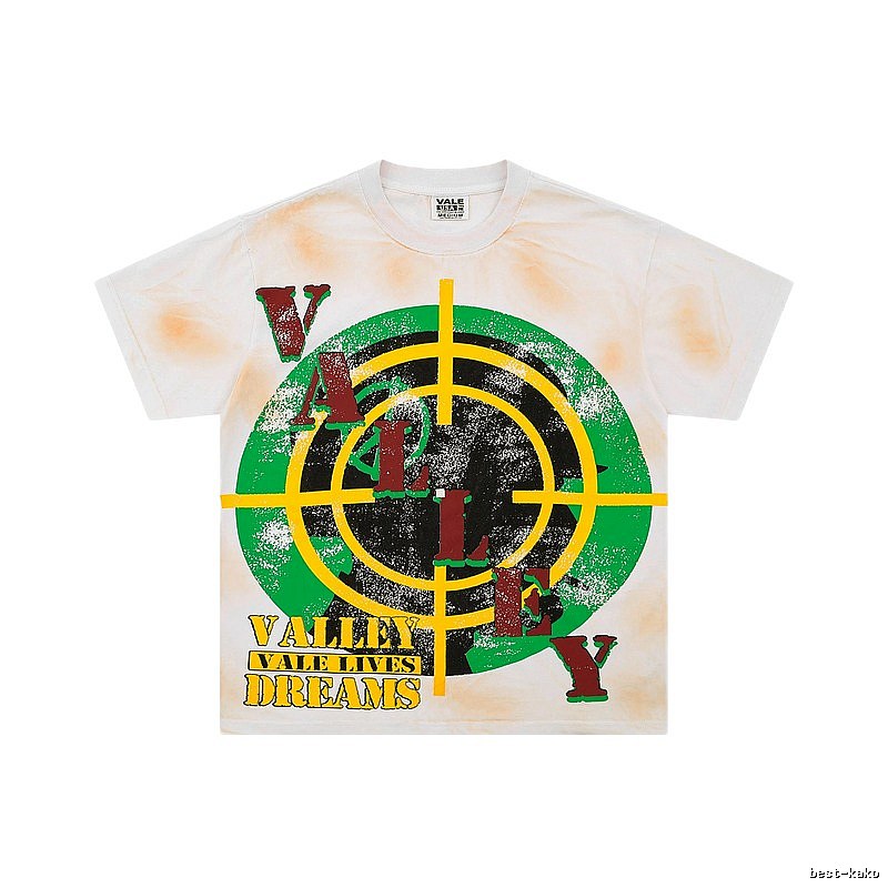 Valley Dream Street Style Tie-dye Short-sleeve T-shirt