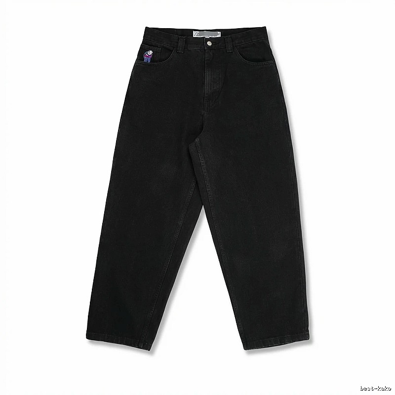 Y2K black jeans