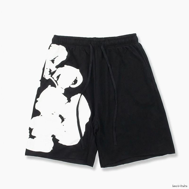 DENIM TEARS Panda Print Shorts